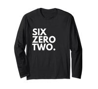 SIX Zero Two Area Code 602 Phoenix Arizona Long Sleeve T-Shirt