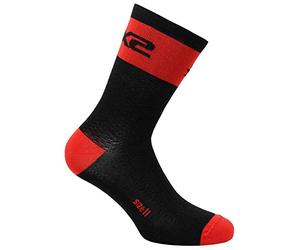 SIX2 Short Logo, Unisex Adult, Black/Red, I