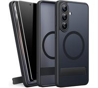 SIXBOX for Samsung Galaxy S26 Case, 2 Privacy Screen Protectors, Black