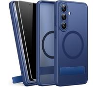 SIXBOX for Samsung Galaxy S26 Case with 2 Privacy Screen Protectors, Blue