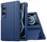 SIXBOX for Samsung Galaxy Z Fold 8 Case with Stand, Hinge Protection, Blue