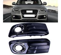 SixBuys Fog Light Lamp Bumper Covers Grille Bezel RH LH Compatible with Audi Q5(8R) MK1 2013-2017 Replaces 8R0807682JBJI 8R0807681MBJI Replaces AD8222133 AD8222134 AU1038123/AU1039123