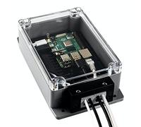Sixfab Outdoor IP65 Project Enclosure | for Raspberry Pi & Arduino & Development Boards | D:4.9 x W:8.3 x H:2.3 (inches) | Dustproof/Water-Resistant | IoT