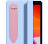 SIXFU Pencil Holder Compatible with Apple Pencil 2nd Generation/ 1st Generation/USB-C Pencil, Adhesive Elastic Sleeve Pocket for iPad Pencil and Multiple Types Stylus Pen (Pink)