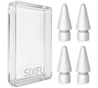 SIXFU Replacement Tips Compatible with Apple Pencil Tip, Durable Tips Compatible with Apple Pencil Pro/USB-C/ 1st/ 2nd Generation, Accessories Compatible with iPad Pencil(4PCS)