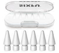 SIXFU Tips for Apple Pencil Tips, Apple Pencil Pro Tips, Apple Pen Tips, Case Accessories Compatible with iPad Pencil Tips(6 PCS)