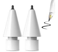 SIXFU Upgraded Tips Compatible with Apple Pencil Tip, Safe Replacement Tip Pen Like iPencil Nib iPad Accessories for iPad pro Pencil(2 Pack)