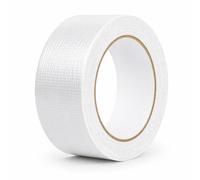 Sixhawks Duct Tape Heavy Duty Waterproof Gaffer Tape Strong Adhesive Cloth Repair Tape for Indoor Outdoor DIY Use Easy Tear High Tensile Strength No Residue SuperSticky (48MMx10M) (white)