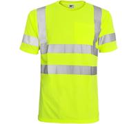 Sixhawks High Visibility Reflective Safety Construction Shirts for Men High Vis Polo Shirts, Short Sleeve Work Shirt Durable, Breathable S-5XL (Standard, Orange, XL)