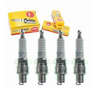 Sixity Auto 4 pc NGK Standard Spark Plugs compatible with Volkswagen Beetle 1.2L 1.3L 1.5L 1.6L H4 1954-1979