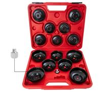 SIXIWANZI Oil Filter Socket Set, 15pc Oil Filter Wrench set for Easy Access