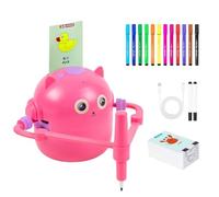 sixiwtotob Drawing Robot Machine For Kids, Robot Drawing Machine, With 100 Cards Interactive Smart Painting Learning For Kindergarten Students Boys Girls Children Family Friends