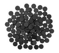 SIXPOINTS 100 Pieces Acrylic Miniature Bases,28.5mm/1.12inch Round Model Bases 4mm/0.16inch Thick Circular Figure Display Stands Compatible with Gaming Miniatures or Wargames Role Playing Board Game