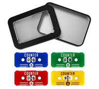 SIXPOINTS 4PCS Twin Digits Life Counters Health Tracker Compatible with Magic The Gathering Commander Deck, LCG/RPG/D&D/MTG/CCG/TCG Gaming Table Games