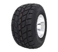SIXRUN 10x4.50-5 Front Rim Wheel Tire, Anti Puncture Tire Assembly for Drift Trike ATV UTV Cart, Mower Low Design with Enhanced Stability, Fitment ATV, UTV, SxS, Side By Side