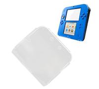 SIXRUN 2DS Case Crystal Clear Protective Case for 2DS Transparent Durable with Fit for Compact Storage