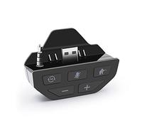 SIXRUN 3.5mm Headphone Adapter, One Game Console | Vocal Pattern Recognition, 7.1 Virtual Surround Sound, Immersive Game Mode, Movie Mode, Music Mode, Noise Reduction