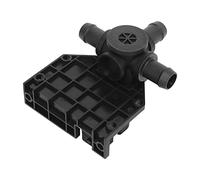 SIXRUN 3 Way Heater Control Coolant System Water Pump Valve, ABS Material, Direct Replacement for Tesla Model S X 2012-2016