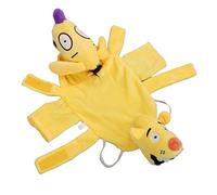 SIXRUN 3D Dubbelhoofd Hondenkleding, Halloween Pet Costume Velvet Dog Sweater for Small Medium Large Breeds, Warm Soft Outfit Prevents Hair Loss with Adjustable Fit (M)