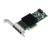 SIXRUN 4 Port Gigabit Network Card, I350AM4 PCIe