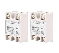 SIXRUN 40A Single Phase Solid State Relay SSR DC Input AC Output with No High Speed for Automation Control Temperature Controller CNC Machine
