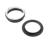 SIXRUN 58mm Macro Reverse Adapter Ring, Aluminium Alloy, Inverts Any Lens to Macro, Protects Rear Lens Mount, Suitable for EF Mount 58mm Filter Thread Cameras