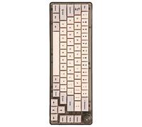 SIXRUN 67 Keys Hot Swap Mechanical Keyboard, RGB Backlit | Red Switch, PBT Keycaps, Ergonomic Compact Layout, Detachable Type-C Cable, Office Gaming Travel