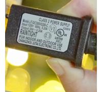 SIXRUN 6W Power Supply Cord, Universal Light String Transformer for Pre-lit Christmas Trees 7 to 7.5 Ft, Easy Plug and Play Setup, Durable 3 Section Design (SIXRUN1ukjtwnlxb-H47212-36-DYBP)