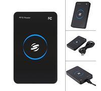 SIXRUN Access Control Card Reader, Contactless Smart IC Reader, USB Interface, Fast Recognition for Personal Identification and Automated Systems