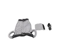 SIXRUN Adjustable Dog Lift Harness, Memory Fabric Pet Support Sling with Split Leg Design and Reflective Strips for Small to Medium Dogs (XS)