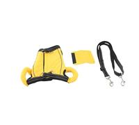 SIXRUN Adjustable Dog Lift Harness, Memory Fabric Pet Support Sling with Split Leg Design and Reflective Strips for Small to Medium Dogs (L)