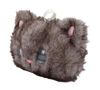 SIXRUN AI Interactive Plush Toy with Real Time Voice Interaction and Emotion Recognition, for Children Emotional Development and Learning, 4.7 Inches (Gray)