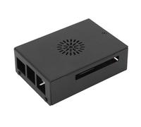 SIXRUN Aluminum Alloy Case for OrangePi 5 Pro, Cooling Fan | Active Heat Dissipation Enclosure, Screwdriver Included, Single Board Computer Metal Shell, DIY Project