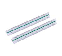 SIXRUN Architectural Ruler, 12.5cm Pocket Mini Engineer Scale Ruler with 6 Ratios 1:20 1:25 for Architects Engineers Students Draftsmen Designers