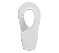 SIXRUN Boat Bumper Clamp ABS Boat Fender Holder 32mm Quick Adjust Rope Groove and Sealed Ring for Pontoon Boats Yachts Kayaks Inflatable Boats Dockside Use (25mm)