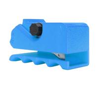 SIXRUN Cardboard Cutter for Cats 3D-printed Cardboard Cutter Ergonomic Design for Cat Toy DIY Cat Scratcher (Blue)