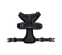 SIXRUN Cat Harness with Leash, Nylon Comfortable Escape Proof Vest, Adjustable for Daily Walking and Outdoor Adventures, Fits Cats Neck 10.8 13.5 in Chest 15.7 19.7 in (black)