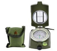SIXRUN compass, professional navigation tool with luminous function and lens, shockproof compression resistant, for outdoor camping hiking military