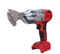 SIXRUN Cordless Metal Shears, 360 Degree Rotating Head with Stepless Speed Control for Stainless Steel Sheet Iron Carpet Leather Cardboard (Type 3)