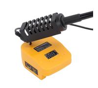 SIXRUN Cordless Soldering Iron Battery Powered Soldering Station with Type C USB Ports 60W Fast Heating 8s to 350℃ Memory Function for Home Office Electronics Repair