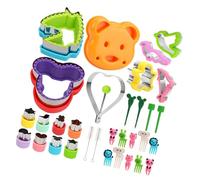 SIXRUN Cutter and Sealer Set, Creative Heart Shaped Stainless Steel Baking Bread and Fruit Cutters, for Family Kitchen Fun