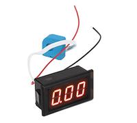 SIXRUN DC Ammeter 50A, Hall Sensor LED Digital Display Current Gauge