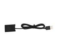 SIXRUN DC Coupler Dummy Battery USB Power Supply, ABS Metal NP BX1 Camera Adapter 1.2m Cable, Continuous Power 27g Compact Fit for ZV1 RX100 Series Vlog Recording