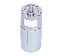 SIXRUN DC Gear Motor Mini Electric Motor with Zinc Alloy Copper Construction 12V 24V Variable Speed Reversible Low Noise Reduction Drive for Curtains Door Locks Vending Machines (DC12V 167RMP)