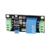 SIXRUN Delay Timer Relay, Adjustable Self Locking Time Switch with On Off Delay Function for DC 5V 12V 24V Applications (DC5V)