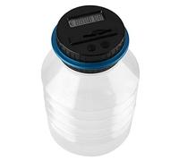 SIXRUN Digital Money Jar with LCD Coin Counter, Euro Coin Counting Box