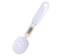 SIXRUN Digital Spoon Scale with LCD Display 500g 0.1g Precision Mini Portable Electric Weighing Spoon Scale for Baking Cooking Coffee Tea Measuring