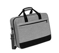 SIXRUN DJ Mixer Carrying Case, Oxford Cloth, Large Capacity Bag for Mixer, Microphone, Cables, Travel Storage for DJs (Gray)