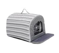 SIXRUN Dog Cooling House, with 6 Ice Packs and Breathable Oxford Fabric for Small Medium Dogs Cats, Foldable Pet Bed Kennel, Indoor Outdoor