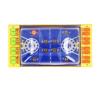 SIXRUN Double Player Basketball Game, Toy to Develop Cognitive and Motor Skills, Finger Basketball Board Game for Children and Adults (Yellow)